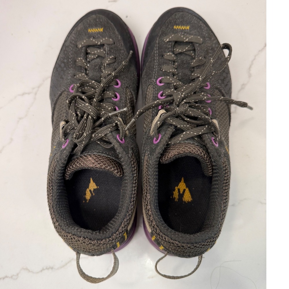 Vasque Grand Traverse Womens 6M Grey Purple Hiking Approach Shoes 7321 M Vibram - Picture 3 of 7